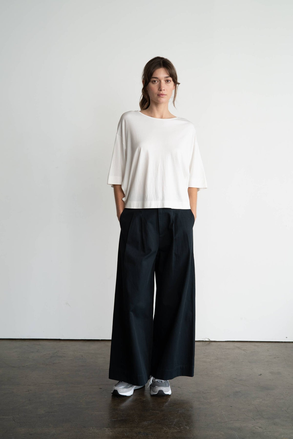 Relaxed Modern Hem Top