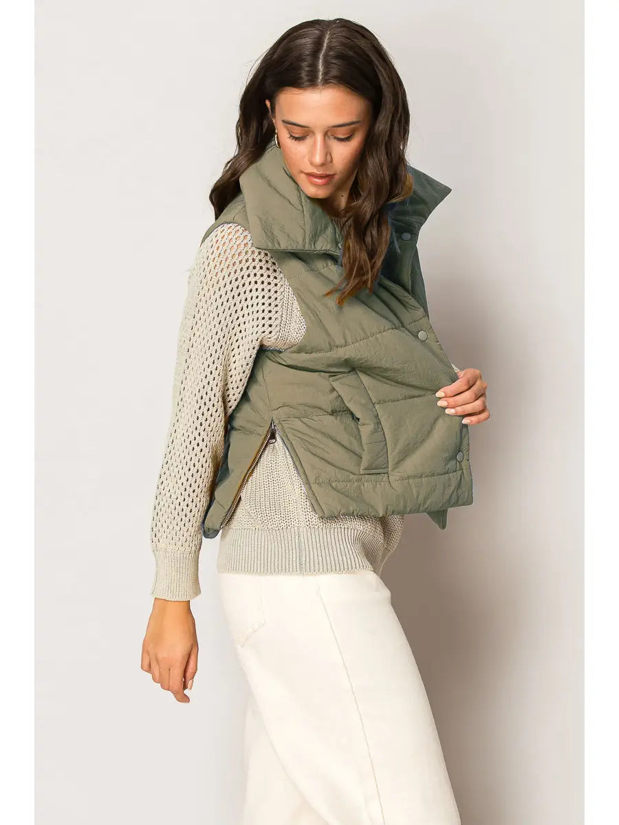 Mineral Washed Vest