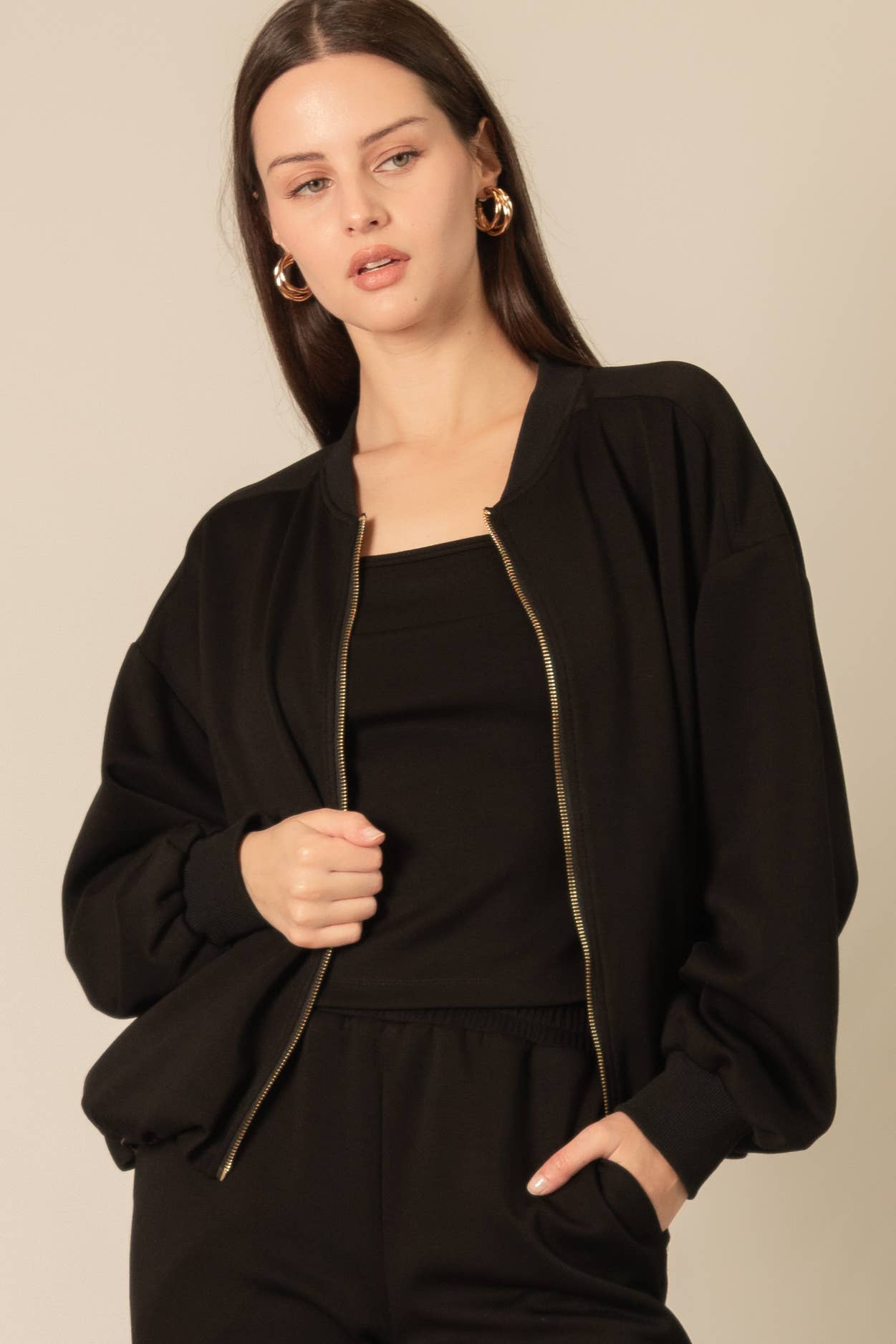Modal Bomber Jacket