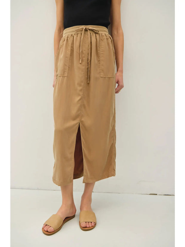 Tencel Midi Skirt