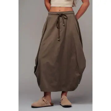 Cotton Maxi Skirt