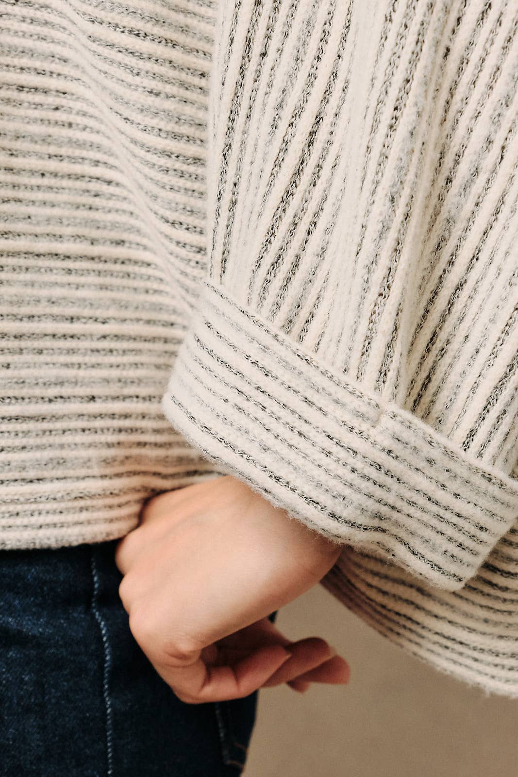 Dolman Sleeved Brushed Top