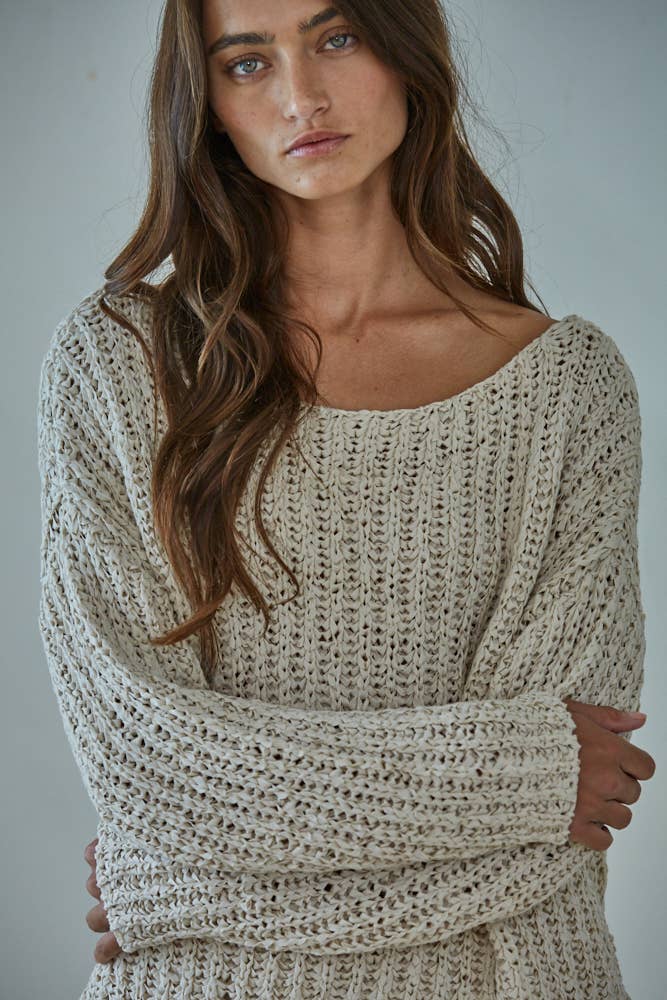Oversized Knit Sweater