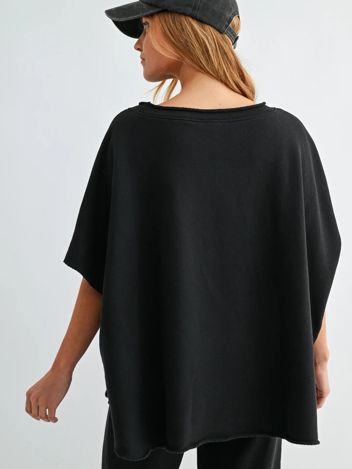 Malibu Fleece Dolman Top