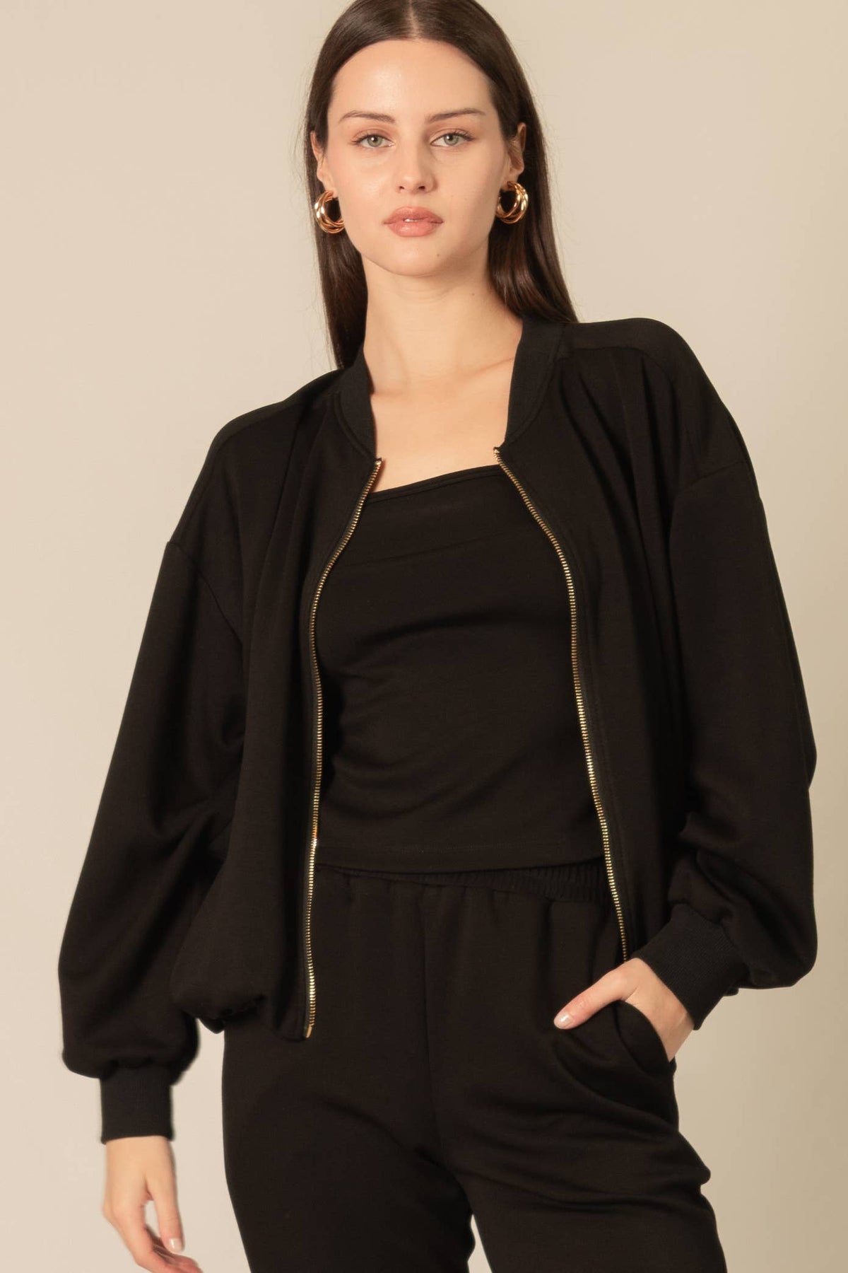 Modal Bomber Jacket