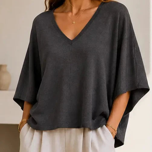 Oversized V-neck Sweater
