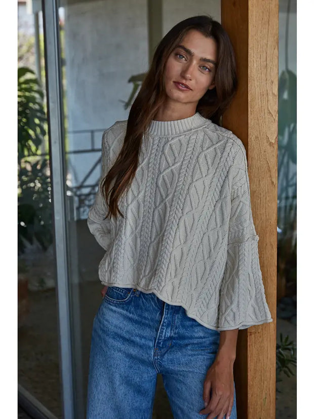 Knit Cable Sweater