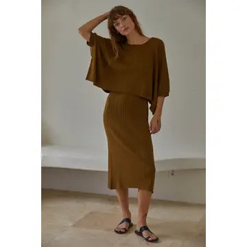 Boxy Ribbed Sweater