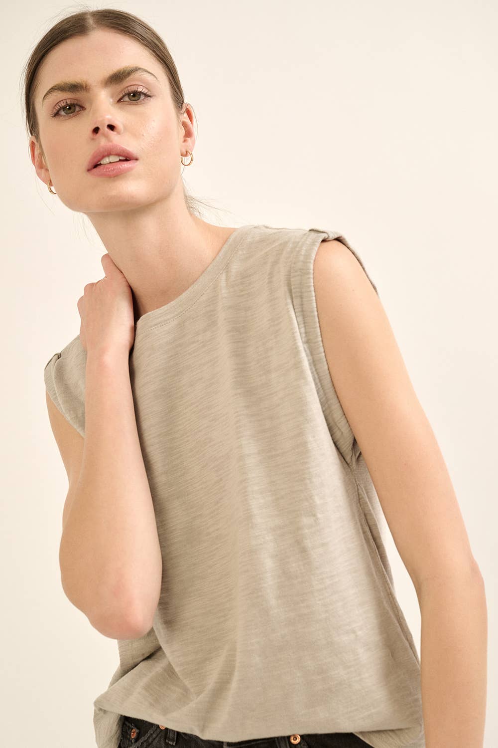 Easy Fit Mineral Wash Muscle Tee