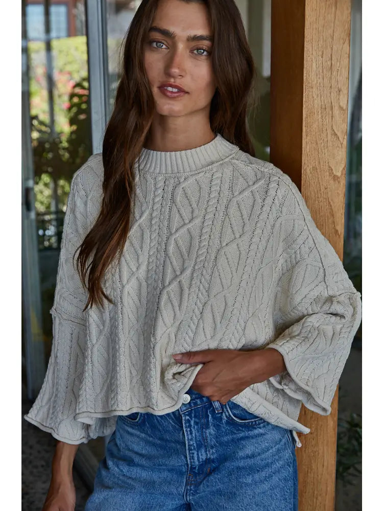 Knit Cable Sweater