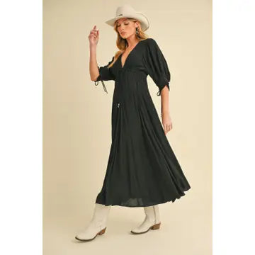 Empire Waist Midi Dress