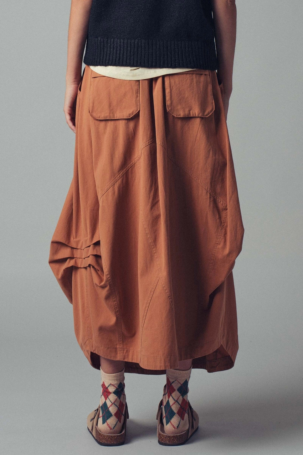 Cotton Maxi Skirt
