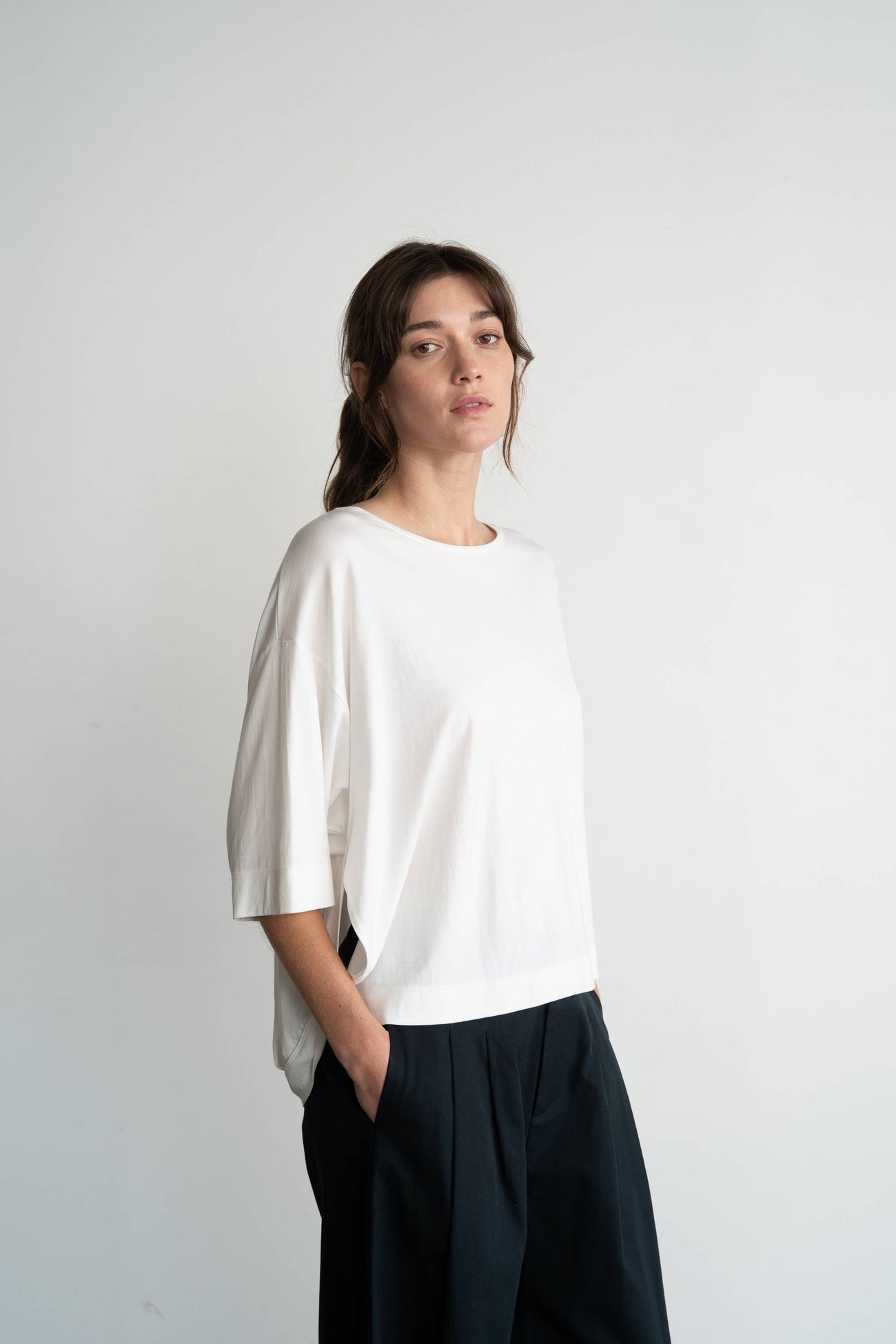 Relaxed Modern Hem Top