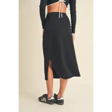 Sporty Midi Skirt