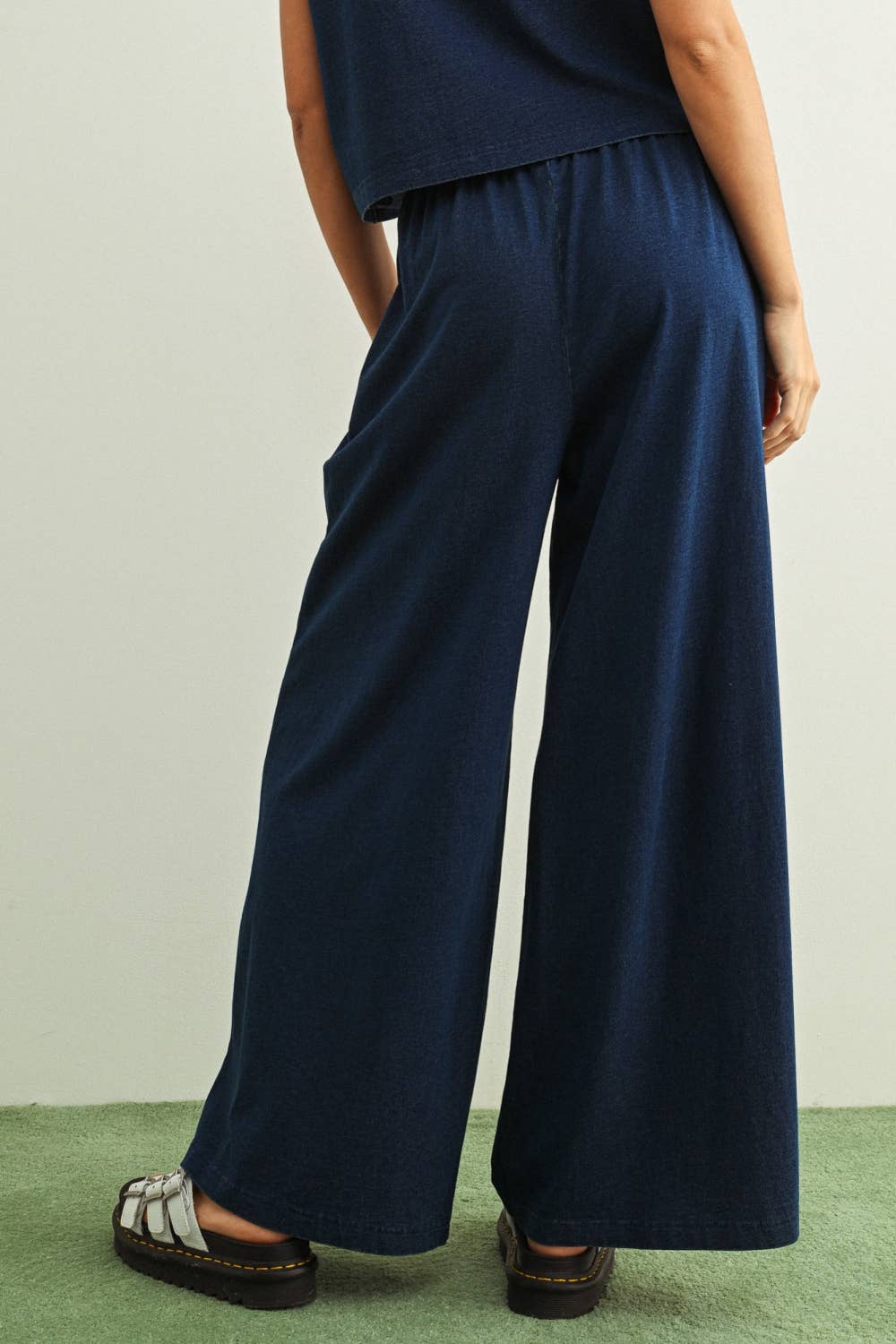 Knit Wide Leg Pants
