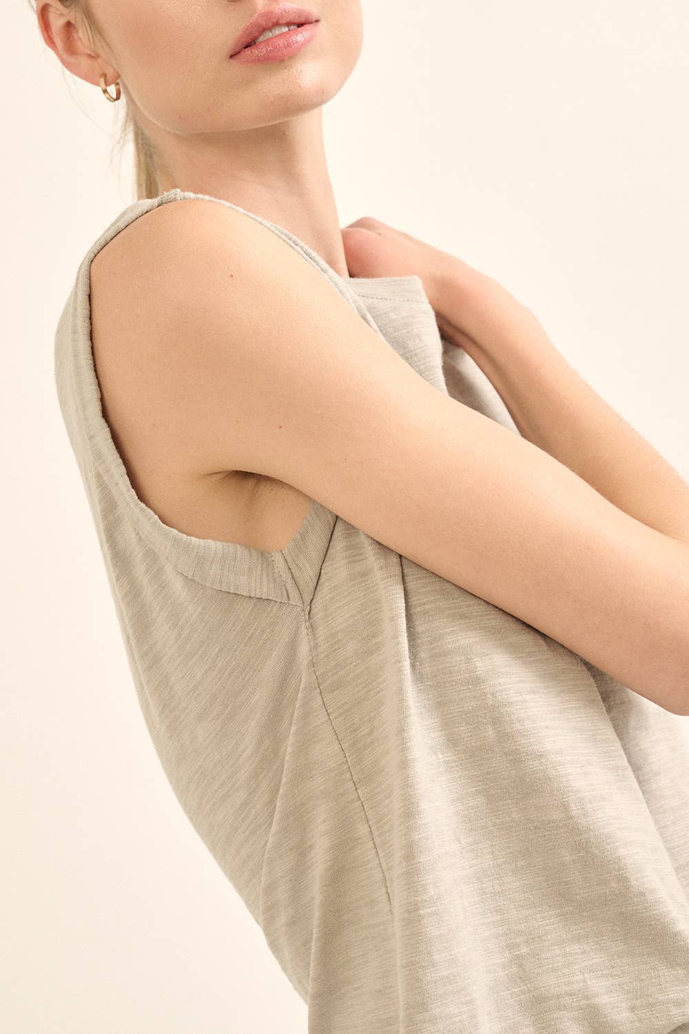 Easy Fit Mineral Wash Muscle Tee