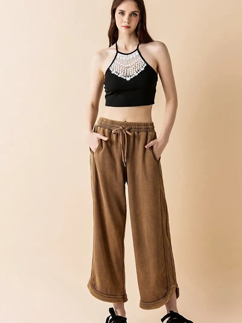 Mineral Washed Pants