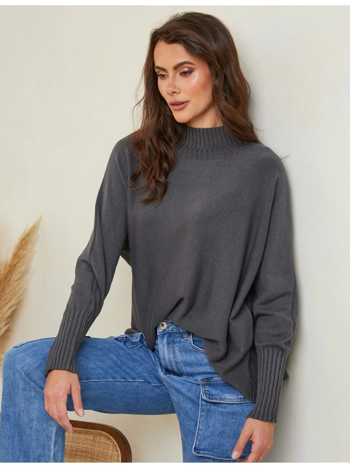 High Neck Sweater