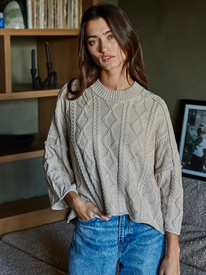 Knit Cable Sweater