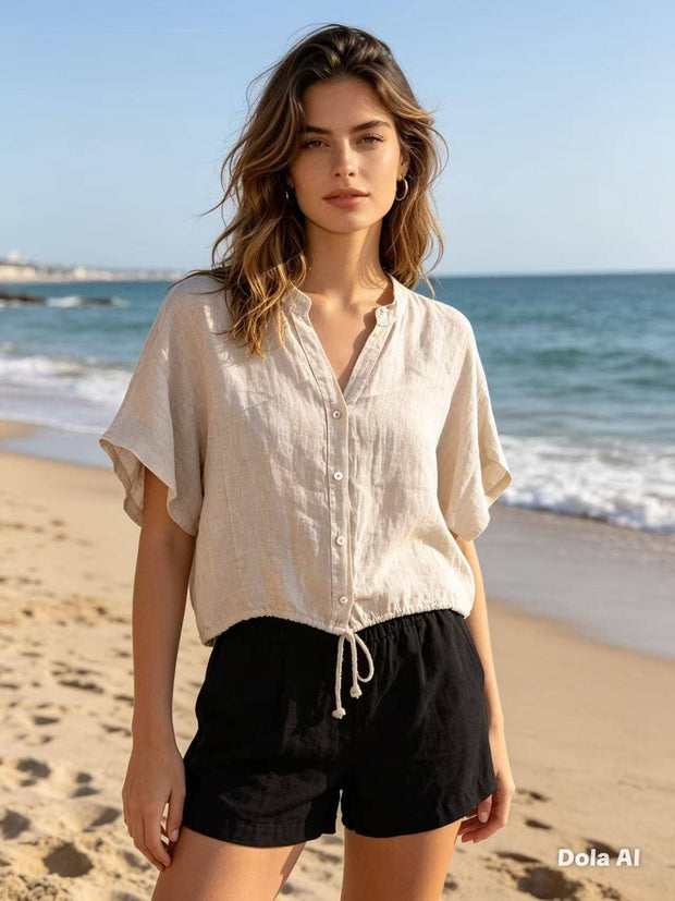 Linen Short Sleeve Shirt