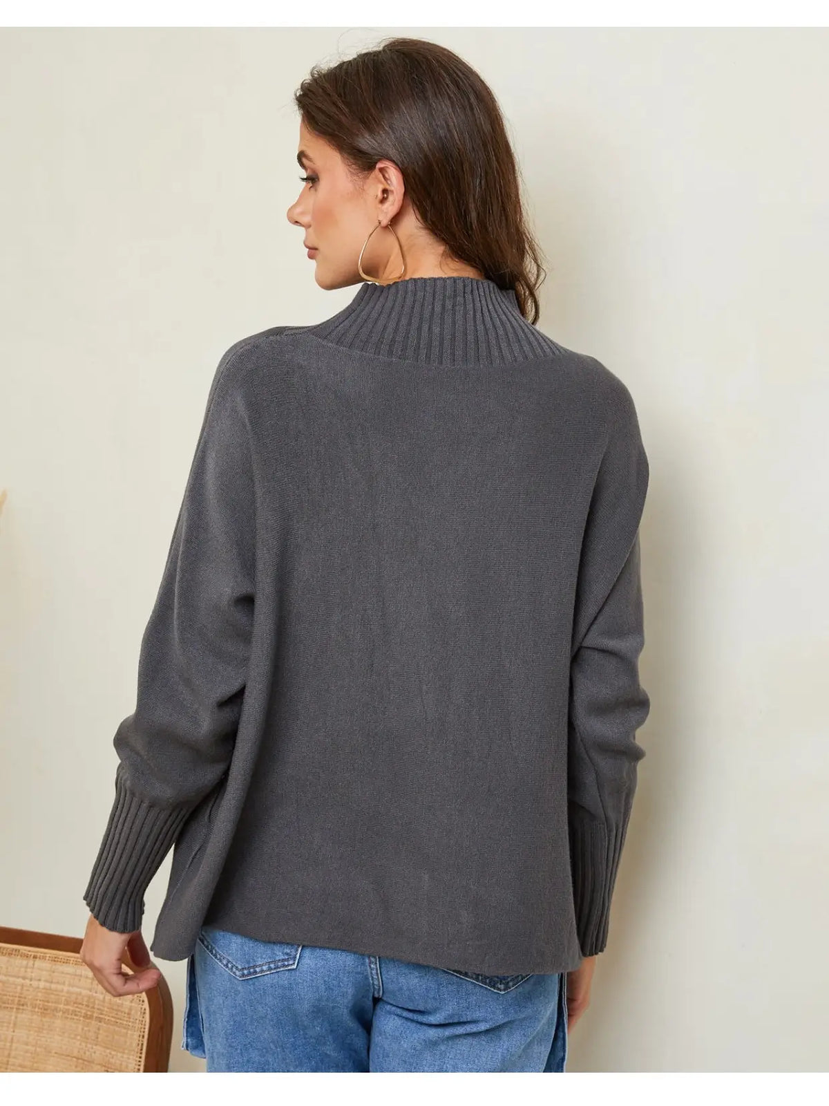 High Neck Sweater