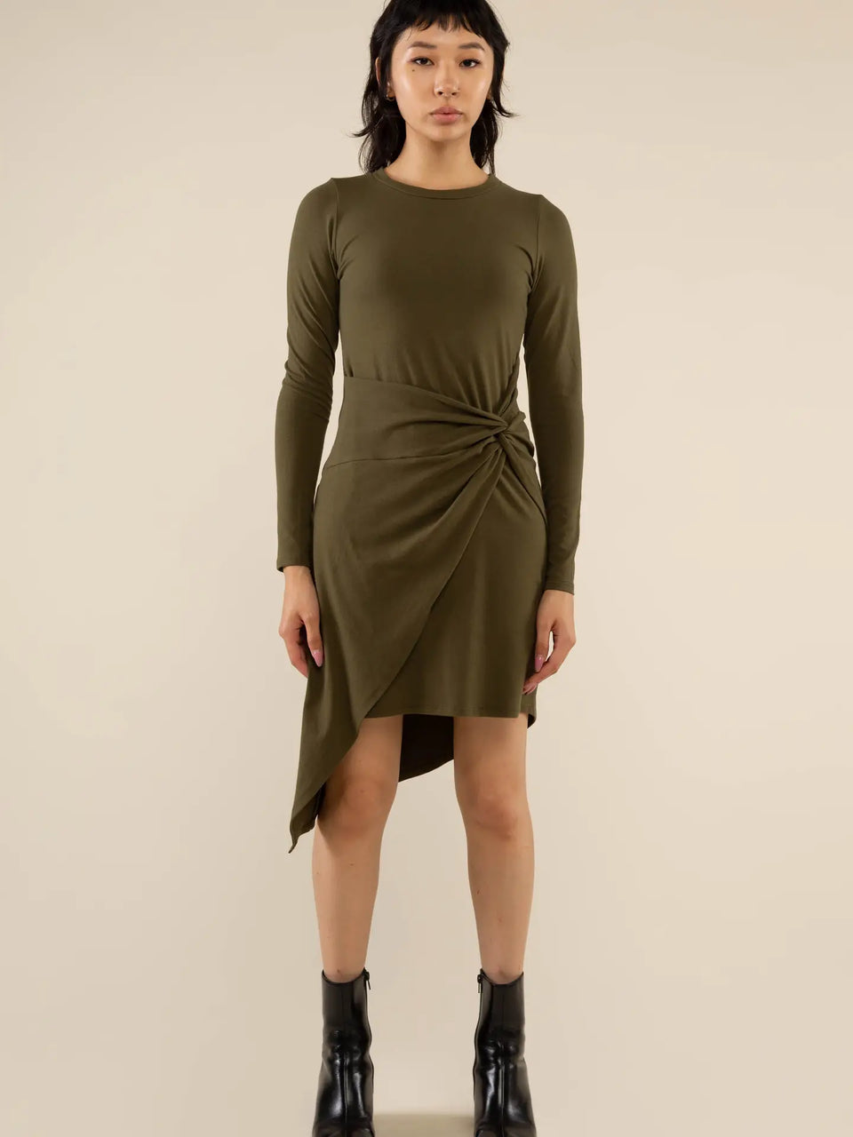 Sale Terra Asymmetrical Hem Dress