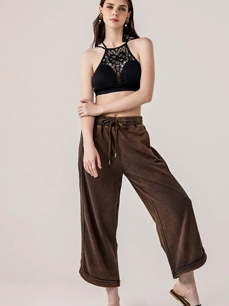 Mineral Washed Pants