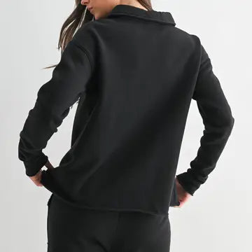 Malibu Fleece Henley Top