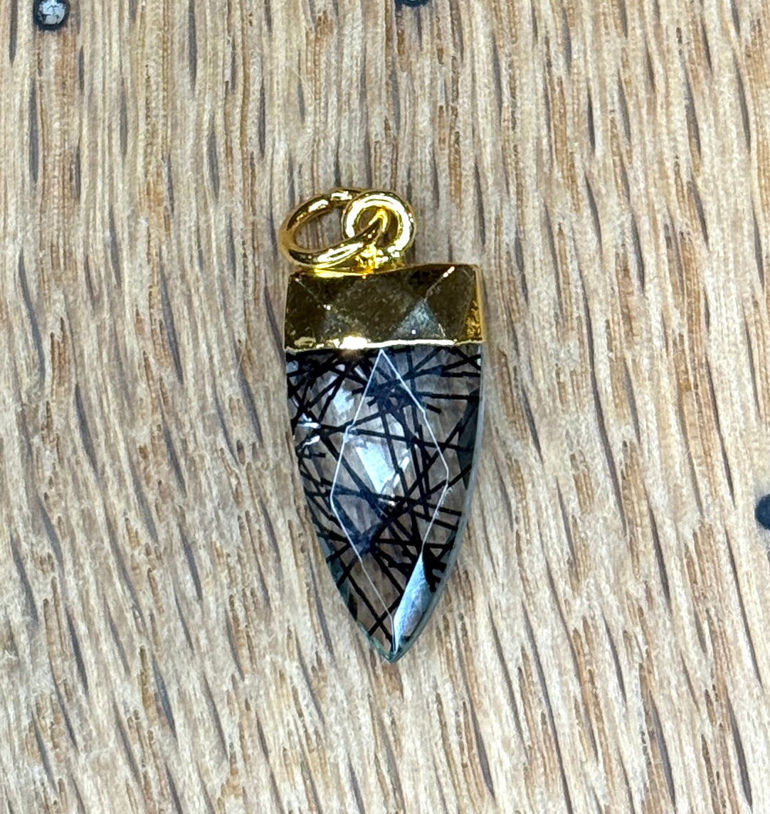 Charm Bar Charms - Trillion Gemstone