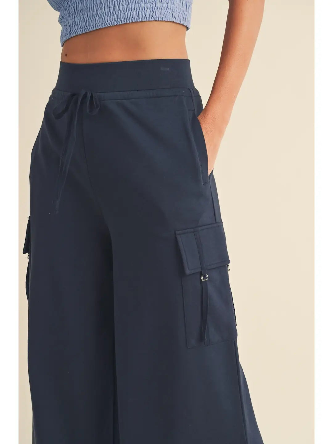 Wide Leg Cargo Pants