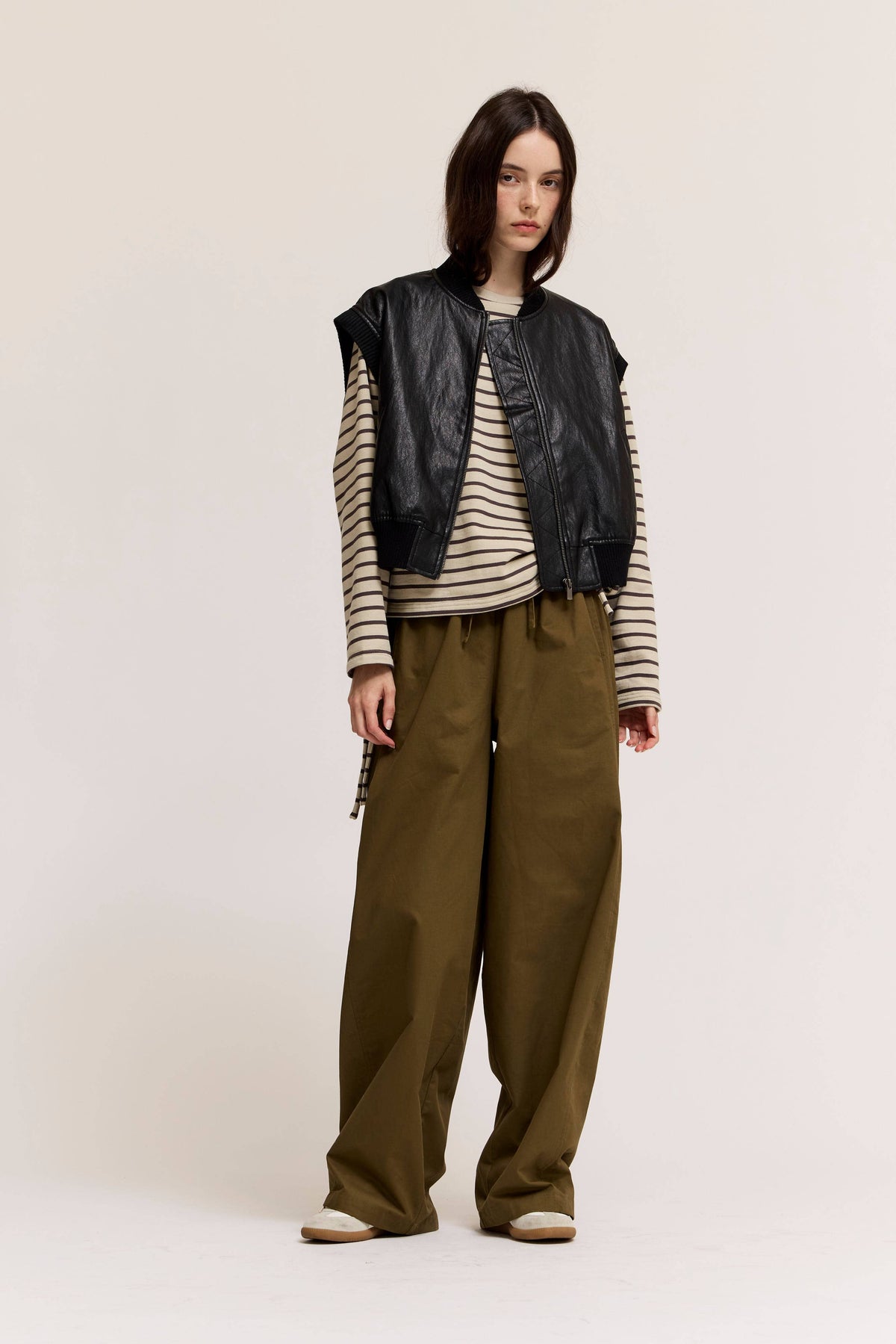 Vegan Leather Vest