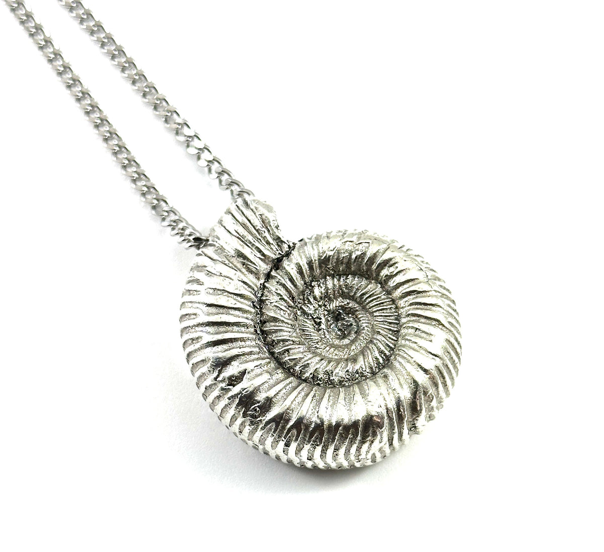 Organic Casting Collection - Ammonite Necklace