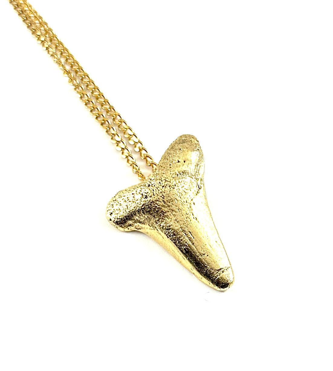 Organic Casting Collection - Small Megalodon Shark Tooth Necklace