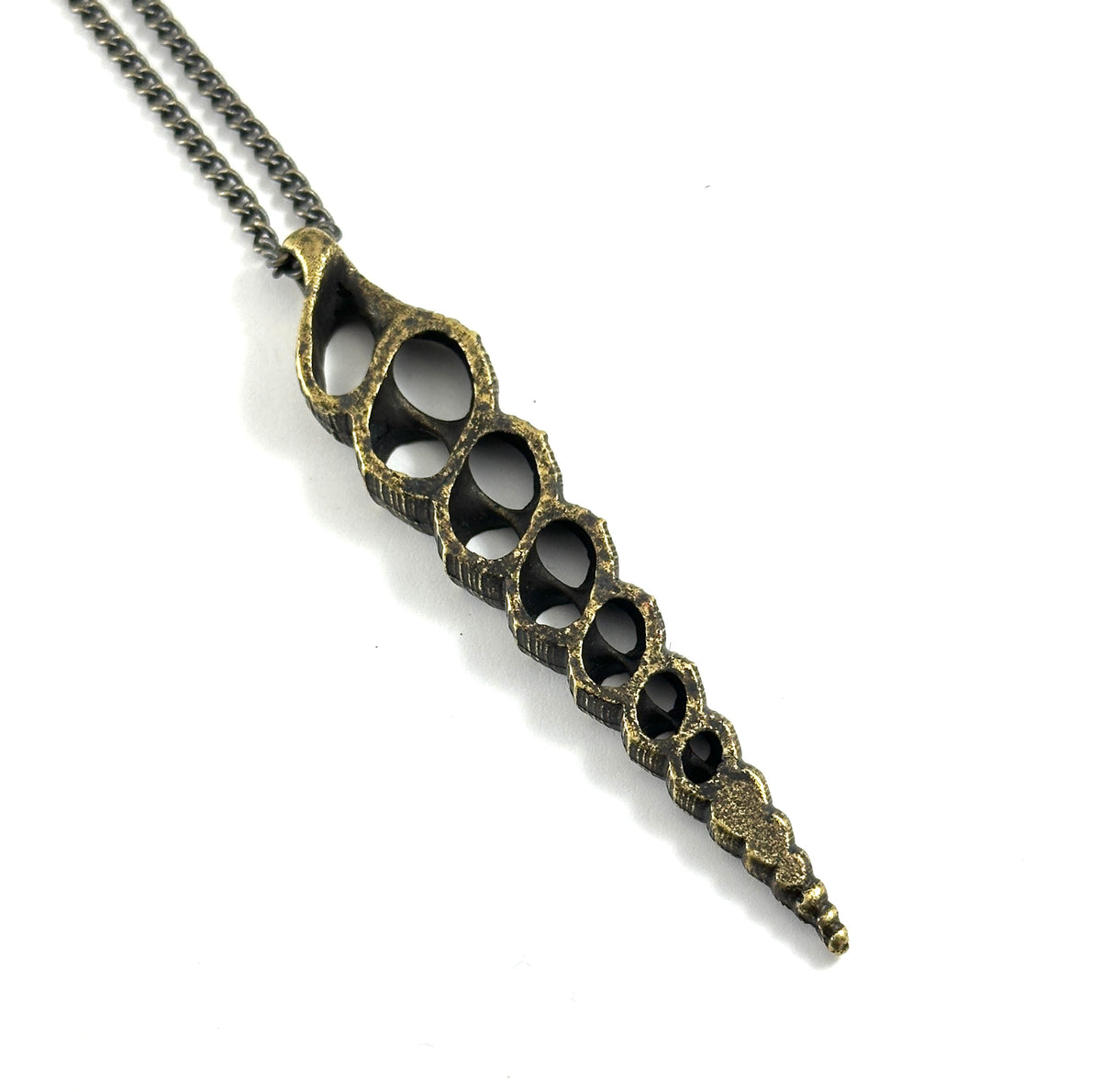 Organic Casting Collection - Turritella Shell Necklace