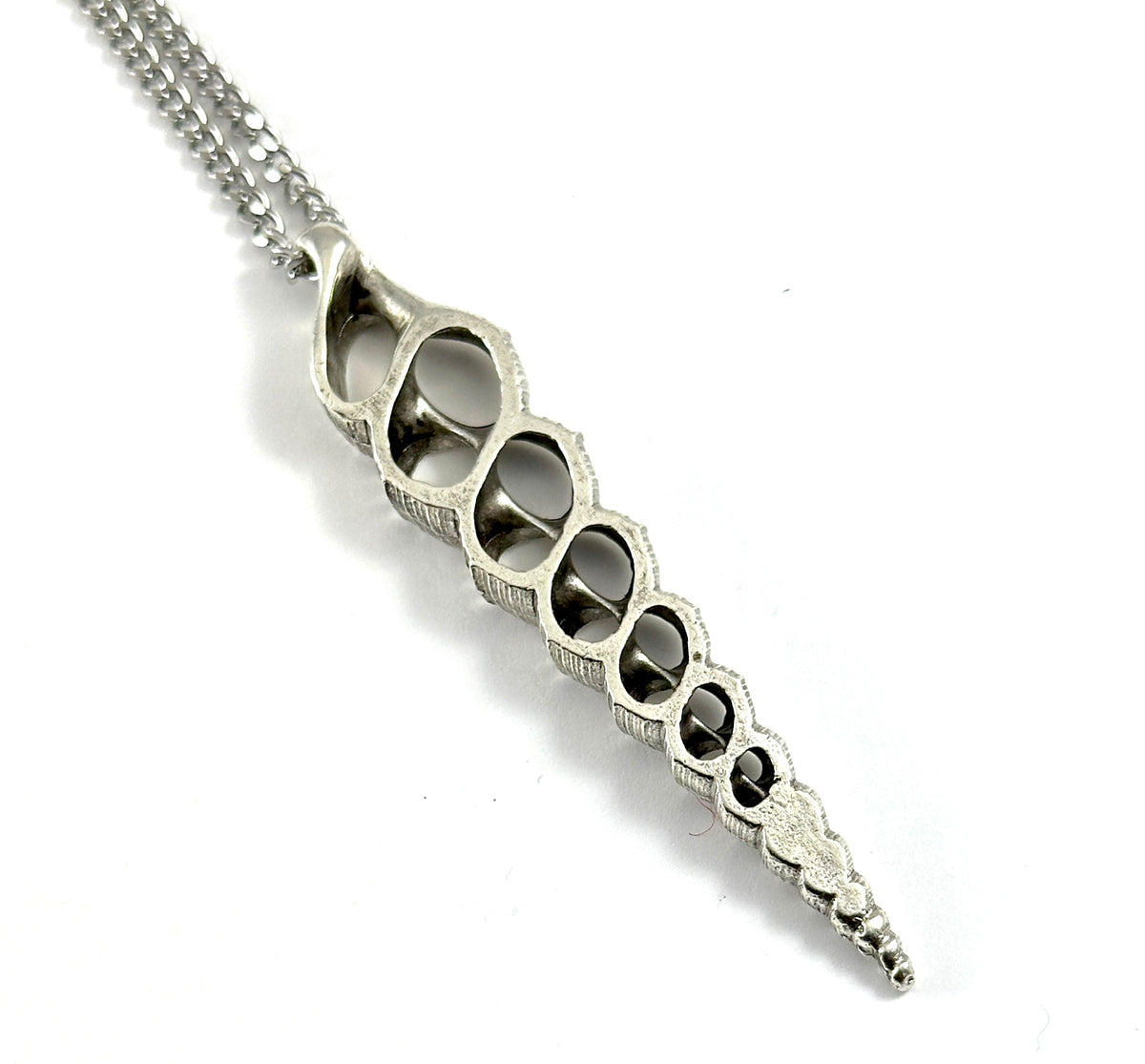 Organic Casting Collection - Turritella Shell Necklace