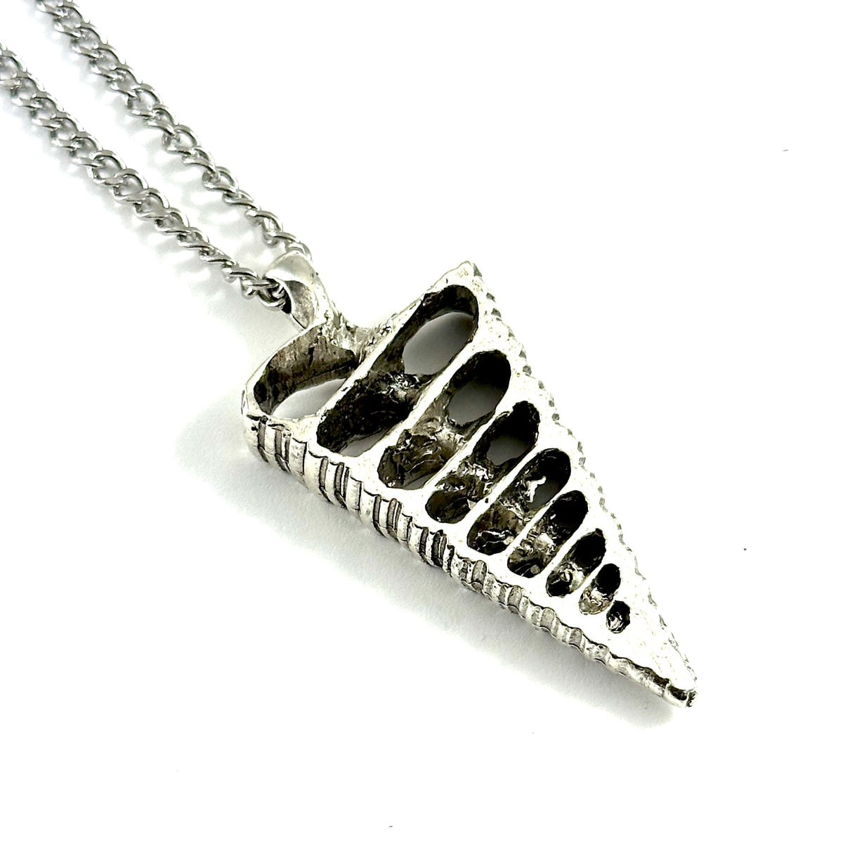 Organic Casting Collection - Telescopium Shell Necklace