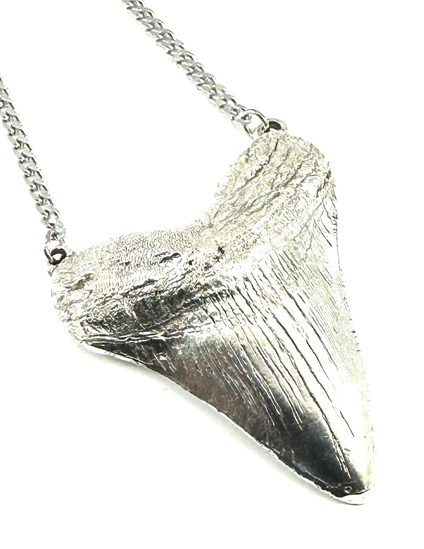 Organic Casting Collection - Large Megalodon Shark Tooth Necklace