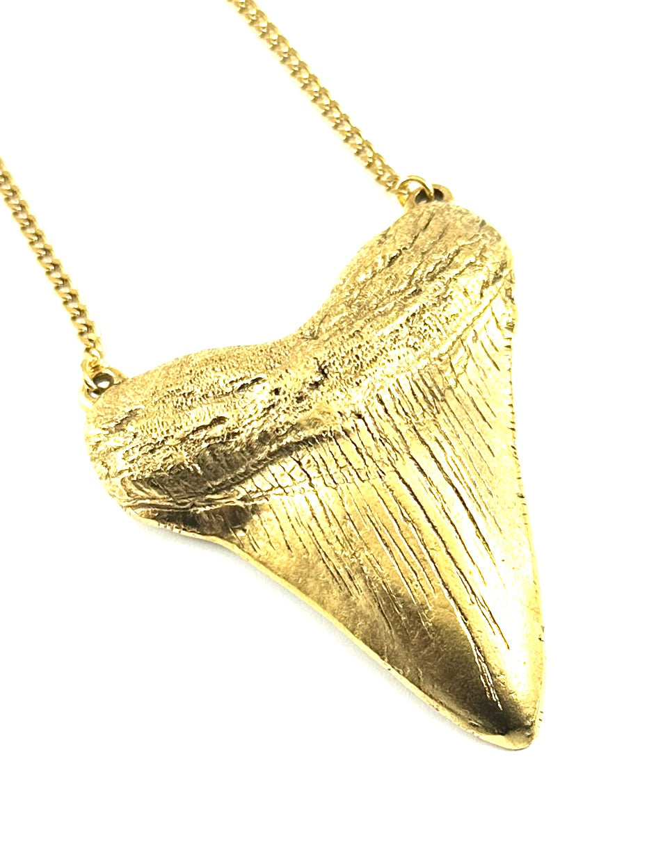 Organic Casting Collection - Large Megalodon Shark Tooth Necklace