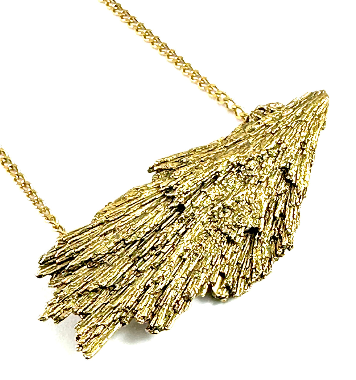 Organic Casting Collection - Kyanite Necklace