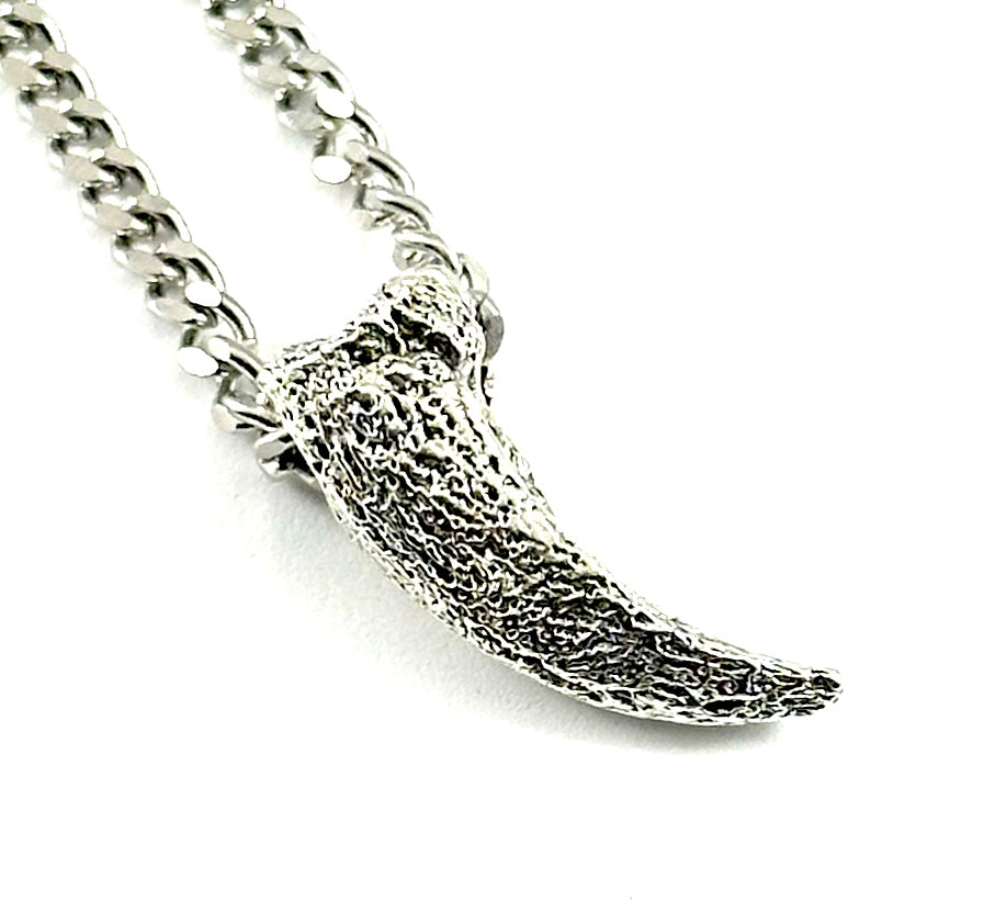 Organic Casting Collection - Fossilized Turtle Claw Necklace