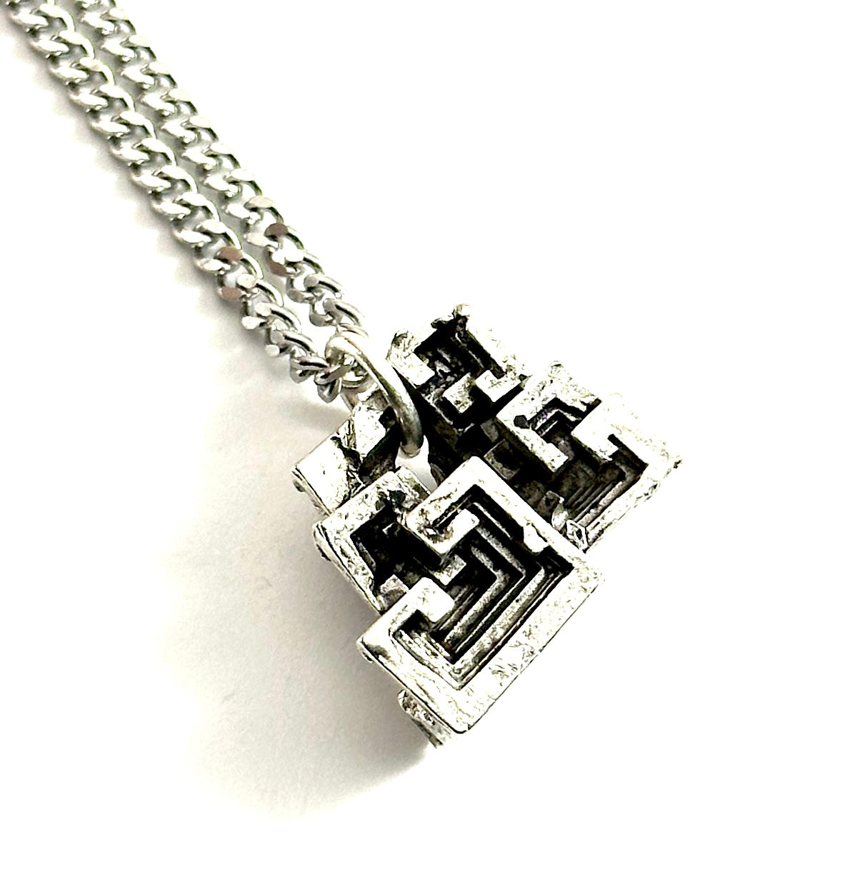 Organic Casting Collection - Bismuth Necklace