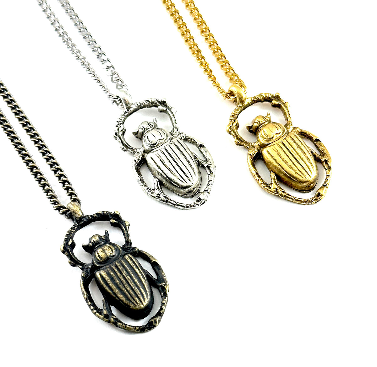 Vintage Casting Collection - Scarab Necklace