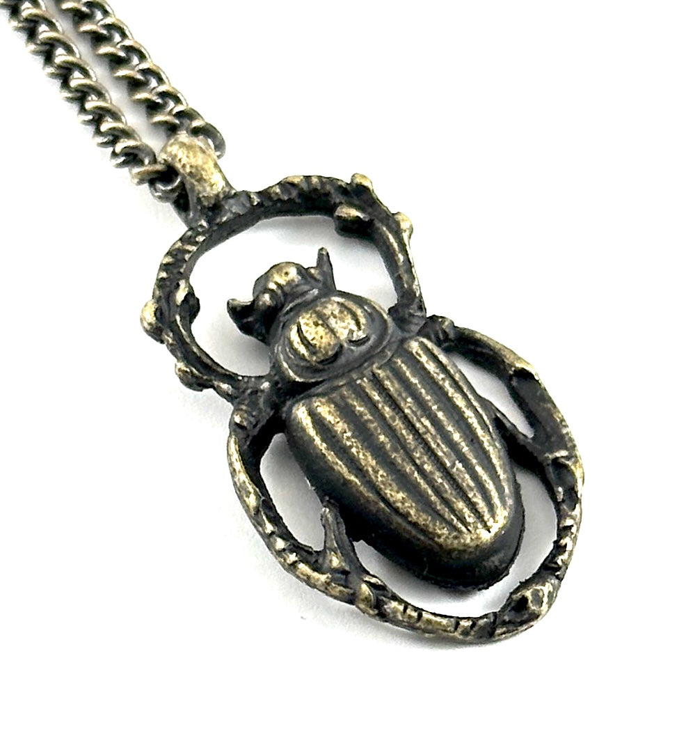 Vintage Casting Collection - Scarab Necklace