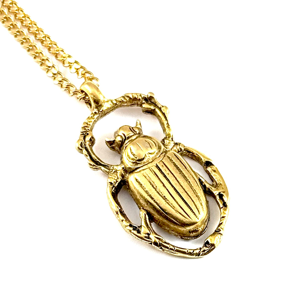 Vintage Casting Collection - Scarab Necklace