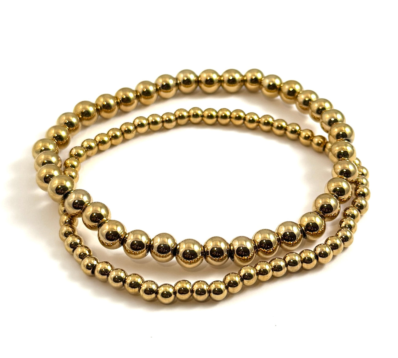 Gold Beaded Bracelet