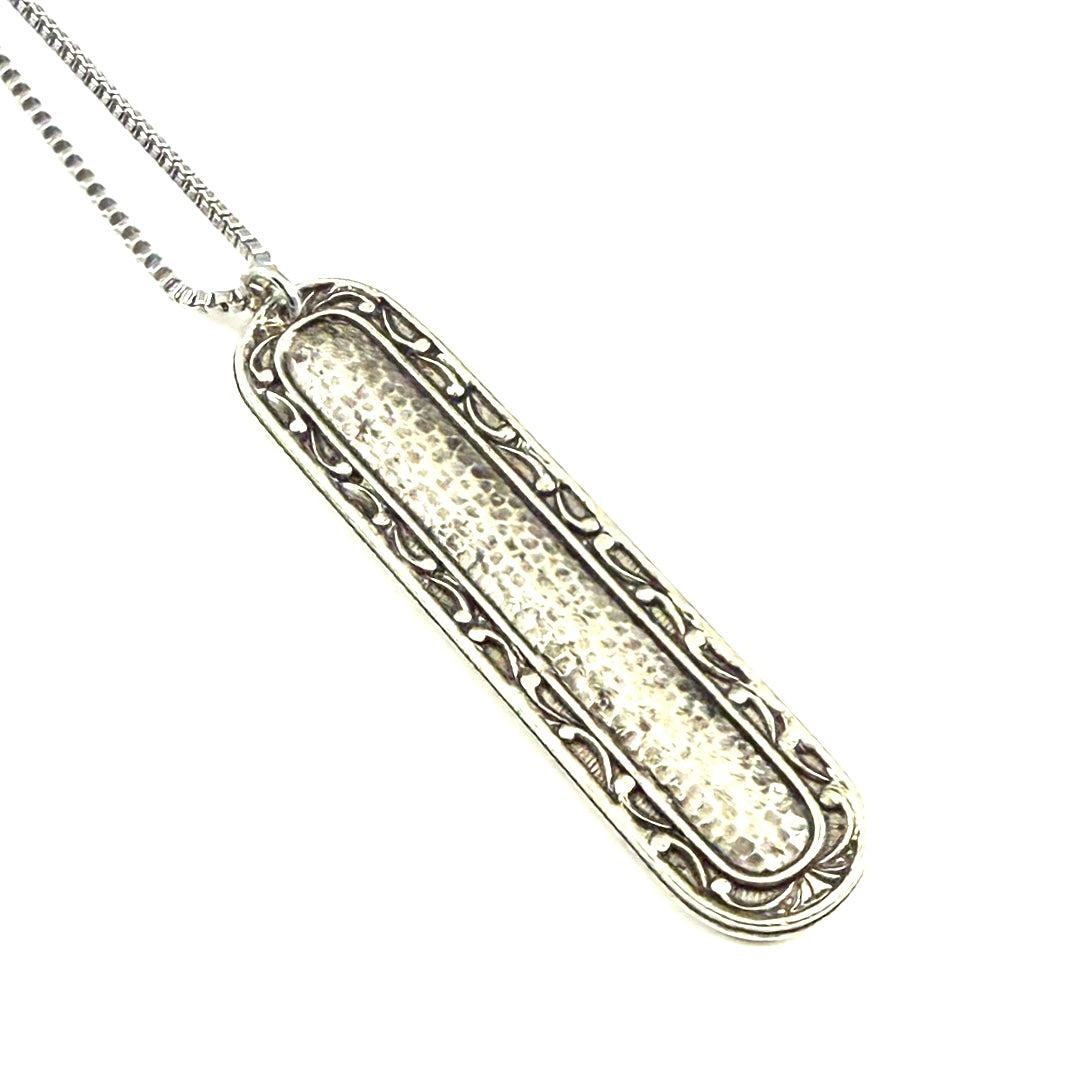 Vintage Casting Collection - Elongated Oval Necklace