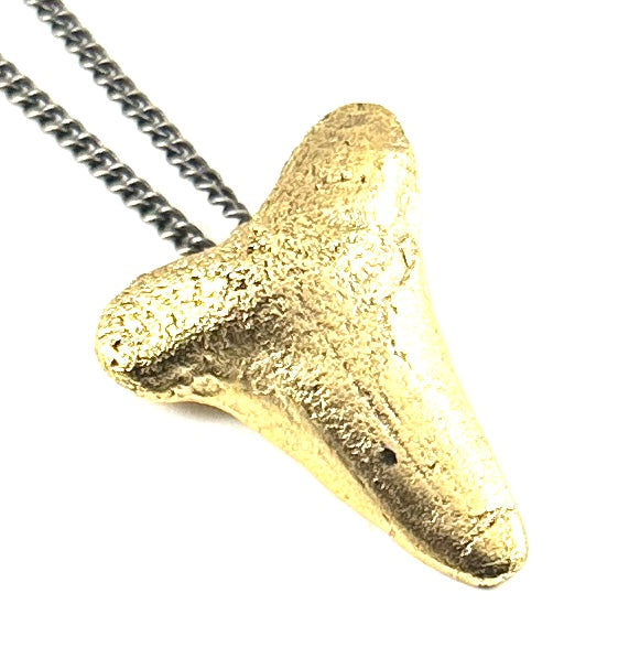 Organic Casting Collection - Megalodon Shark Tooth Necklace