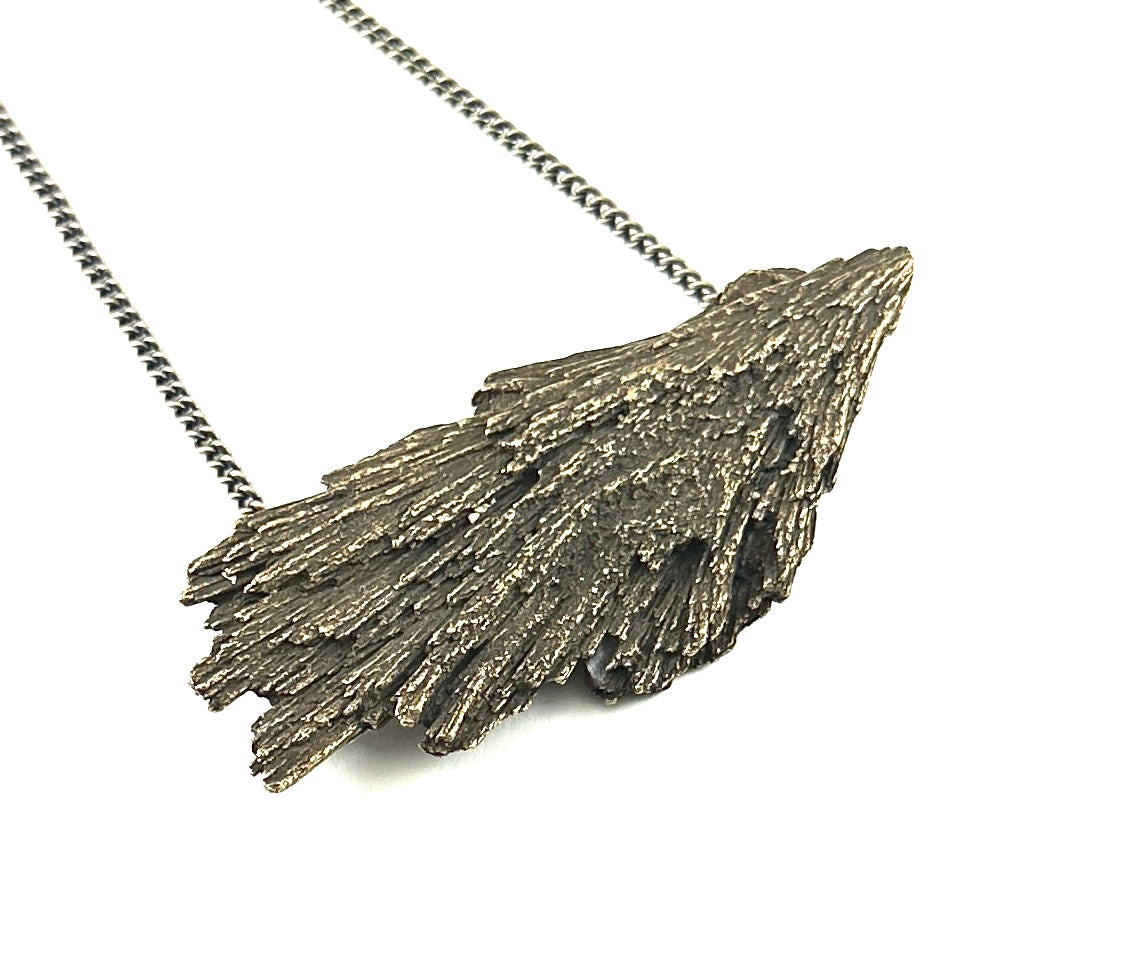 Organic Casting Collection - Kyanite Necklace