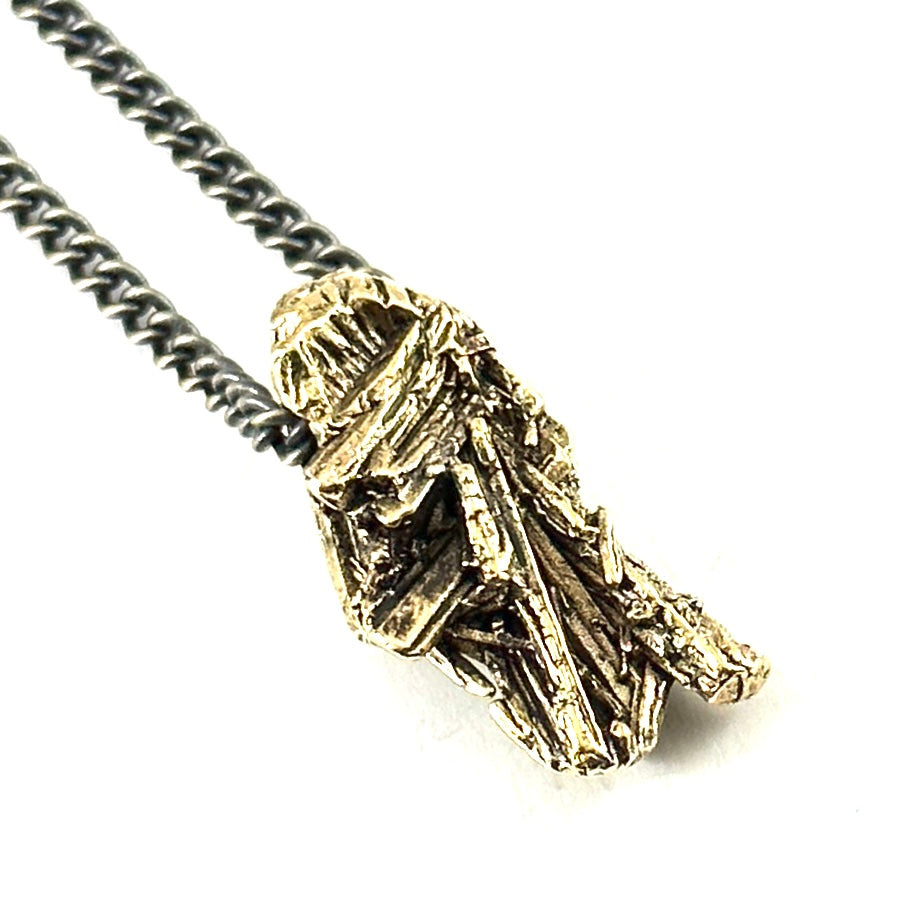 Organic Casting Collection - Stibnite Necklace