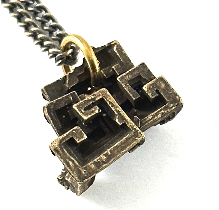 Organic Casting Collection - Bismuth Necklace